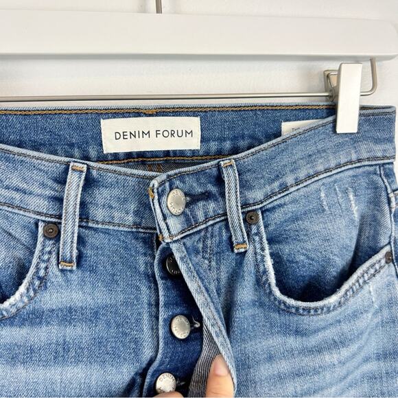 Denim Forum Aritzia The Arlo High Rise Straight Jean Size 29 - Picture 3 of 7